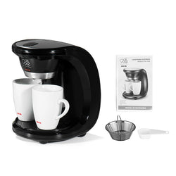 Auto Dual Cup Coffee Machine - makeme-bright.com