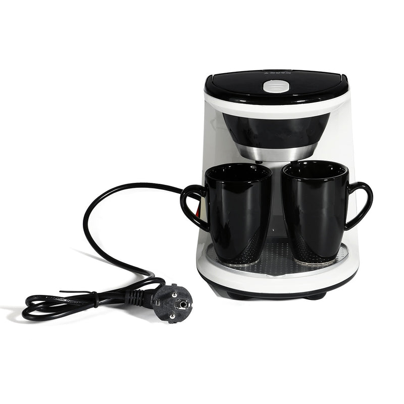 Auto Dual Cup Coffee Machine - makeme-bright.com