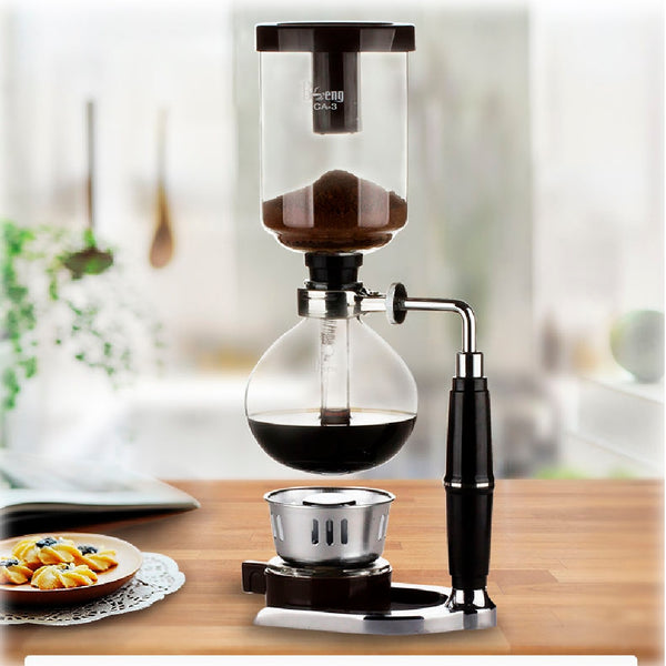 3Cups Siphon Coffee Maker - makeme-bright.com