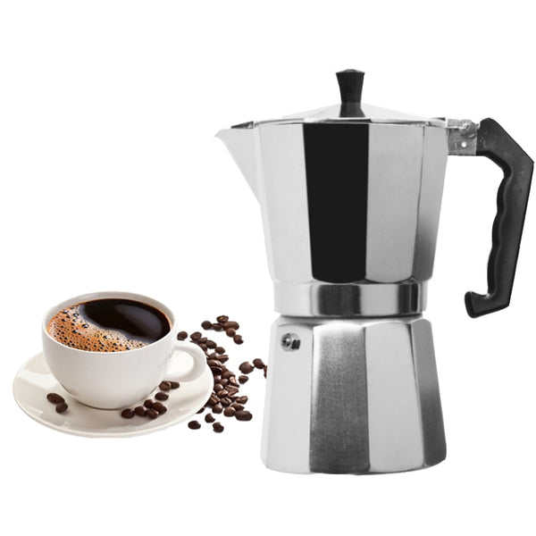 Aluminum Mocha Espresso Percolator Pot - makeme-bright.com