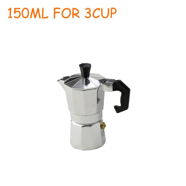 Aluminum Mocha Espresso Percolator Pot - makeme-bright.com