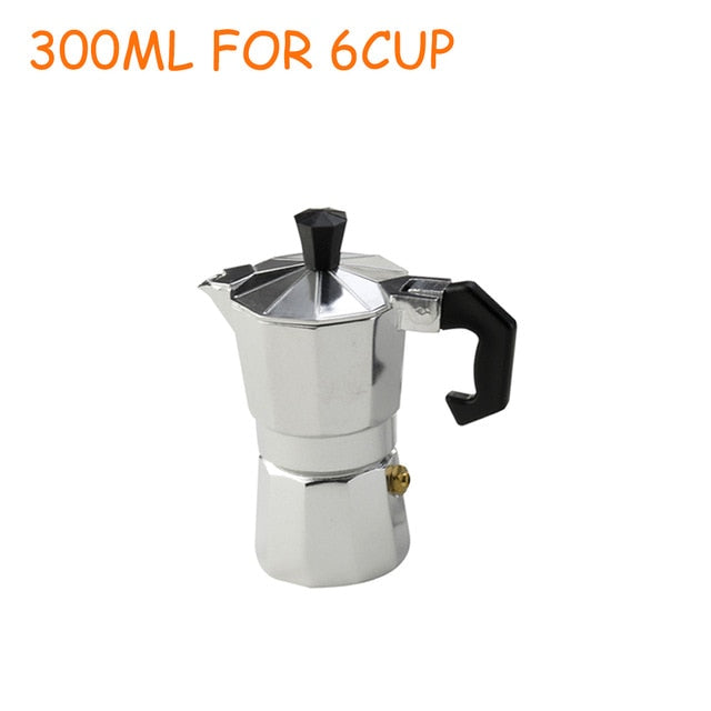 Aluminum Mocha Espresso Percolator Pot - makeme-bright.com