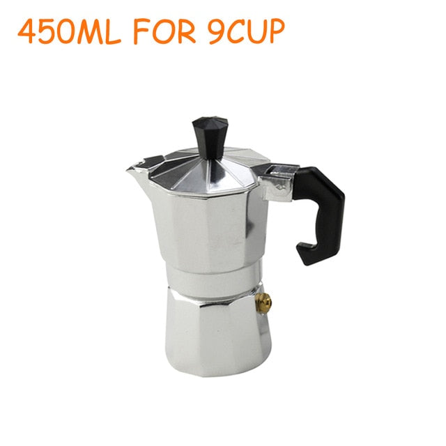 Aluminum Mocha Espresso Percolator Pot - makeme-bright.com