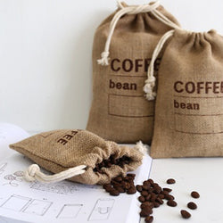 Drawstring Reusable Coffee Bean Bags - makeme-bright.com